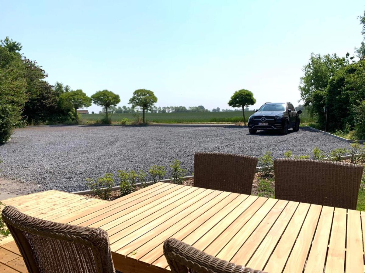 De Scheure, Charmant Vakantiehuisje Midden In De Natuur Alveringem Esterno foto