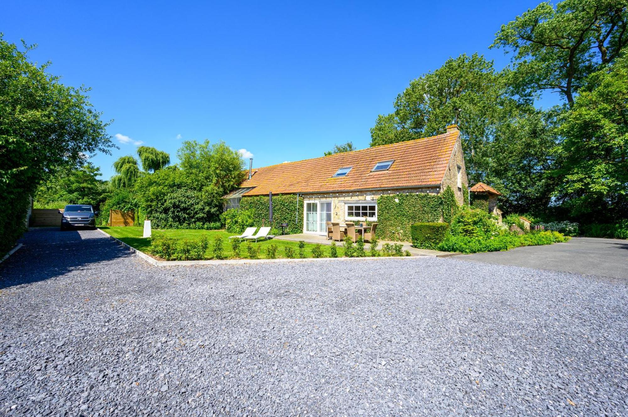 De Scheure, Charmant Vakantiehuisje Midden In De Natuur Alveringem Esterno foto
